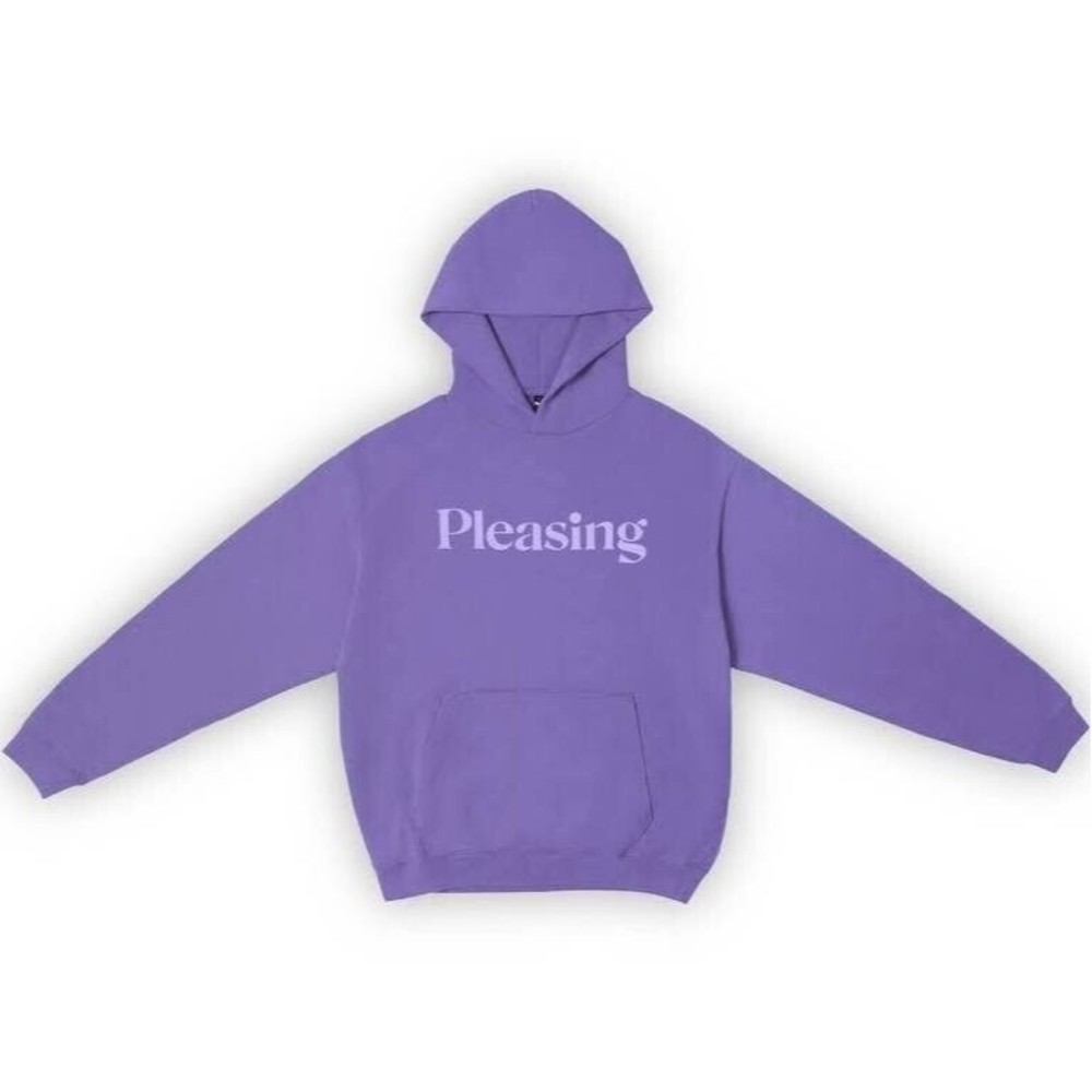 Pleasing Pollinators Unisex Adult 2XL Verbena Purple Pullover Hoodie Oversi